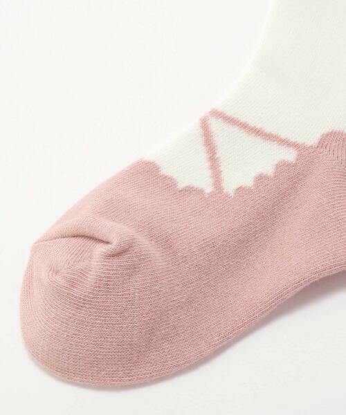 SLAP SLIP / スラップ スリップ ソックス | バレエシューズ風デザイン+いろいろ総柄ソックス2点セット(13~21cm) | 詳細8