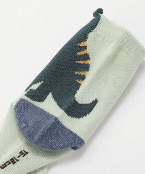 SLAP SLIP / スラップ スリップ ソックス | 消防車おにぎり恐竜ワンポイント+いろいろ総柄ソックス2点セット(13~21cm) | 詳細14