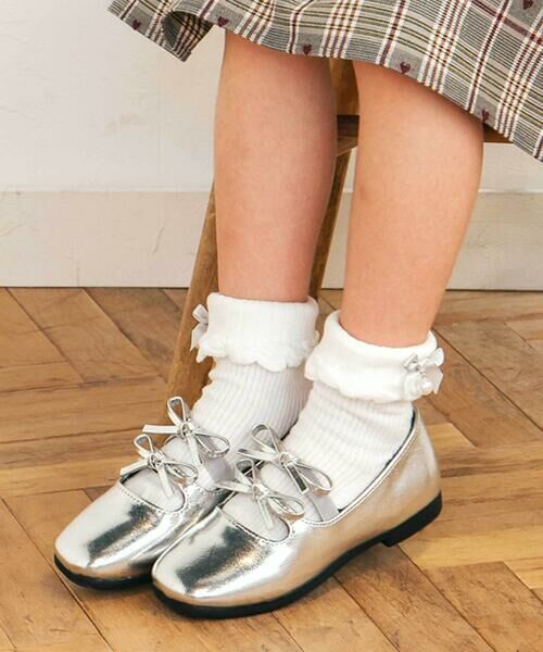 SLAP SLIP / スラップ スリップ ブーツ（ショート丈） | ダブルリボンバレエシューズ(14~20cm) | 詳細5