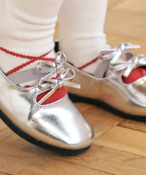 SLAP SLIP / スラップ スリップ ブーツ（ショート丈） | ダブルリボンバレエシューズ(14~20cm) | 詳細6