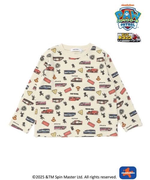 SLAP SLIP / スラップ スリップ その他 | 【パウ・パトロール×SLAPSLIP】ビッグトラックプリント半袖Tシャツ+総柄プリント長袖Tシャツ2点セット(90~130cm) | 詳細17