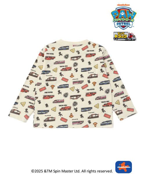 SLAP SLIP / スラップ スリップ その他 | 【パウ・パトロール×SLAPSLIP】ビッグトラックプリント半袖Tシャツ+総柄プリント長袖Tシャツ2点セット(90~130cm) | 詳細18