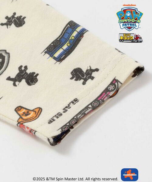 SLAP SLIP / スラップ スリップ その他 | 【パウ・パトロール×SLAPSLIP】ビッグトラックプリント半袖Tシャツ+総柄プリント長袖Tシャツ2点セット(90~130cm) | 詳細20