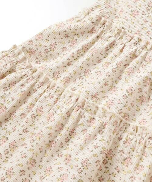 SLAP SLIP / スラップ スリップ その他 | 【お揃い】チェック花柄コーデュロイワンピース+ニットベスト2点セット(80~130cm) | 詳細8