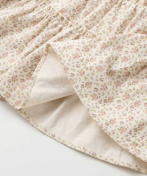 SLAP SLIP / スラップ スリップ その他 | 【お揃い】チェック花柄コーデュロイワンピース+ニットベスト2点セット(80~130cm) | 詳細9