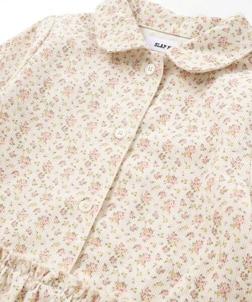 SLAP SLIP / スラップ スリップ その他 | 【お揃い】チェック花柄コーデュロイワンピース+ニットベスト2点セット(80~130cm) | 詳細5