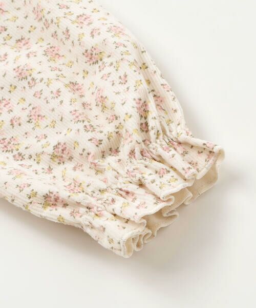 SLAP SLIP / スラップ スリップ その他 | 【お揃い】チェック花柄コーデュロイワンピース+ニットベスト2点セット(80~130cm) | 詳細6