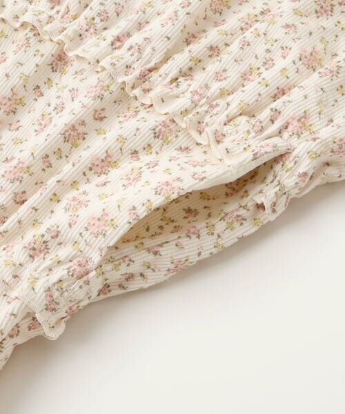 SLAP SLIP / スラップ スリップ その他 | 【お揃い】チェック花柄コーデュロイワンピース+ニットベスト2点セット(80~130cm) | 詳細7