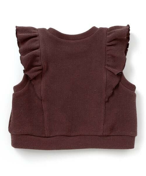 SLAP SLIP / スラップ スリップ その他 | 【お揃い】チェック花柄コーデュロイワンピース+ニットベスト2点セット(80~130cm) | 詳細23