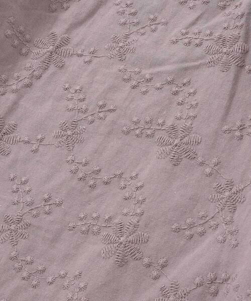 SLAP SLIP / スラップ スリップ ミニ・ひざ丈スカート | 肩フリル花柄レースジャンパースカート(80~130cm) | 詳細20