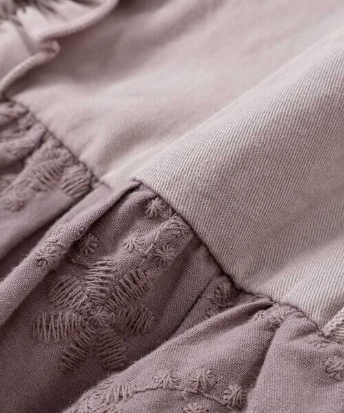 SLAP SLIP / スラップ スリップ ミニ・ひざ丈スカート | 肩フリル花柄レースジャンパースカート(80~130cm) | 詳細21