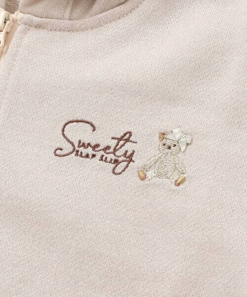 SLAP SLIP / スラップ スリップ パーカー | アニマルネコウサギ耳付きフード裾フリルフルジップパーカー(80~130cm) | 詳細8