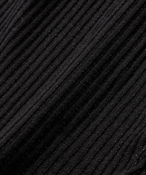 SLAP SLIP / スラップ スリップ レギンス・スパッツ | レースリボン裾フレア9分丈レギンス(80~130cm) | 詳細4