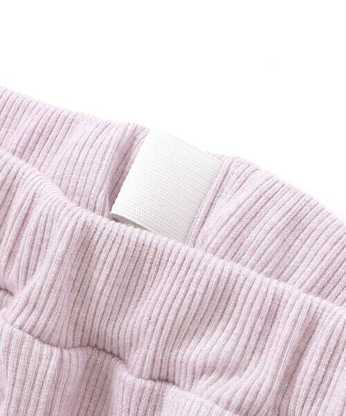 SLAP SLIP / スラップ スリップ レギンス・スパッツ | レースリボン裾フレア9分丈レギンス(80~130cm) | 詳細20