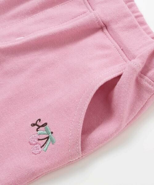 SLAP SLIP / スラップ スリップ チノ・ワークパンツ | 裾レース折り返し柄プリントデニム風パンツ(80~120cm) | 詳細8