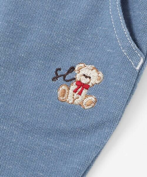 SLAP SLIP / スラップ スリップ チノ・ワークパンツ | 裾レース折り返し柄プリントデニム風パンツ(80~120cm) | 詳細18