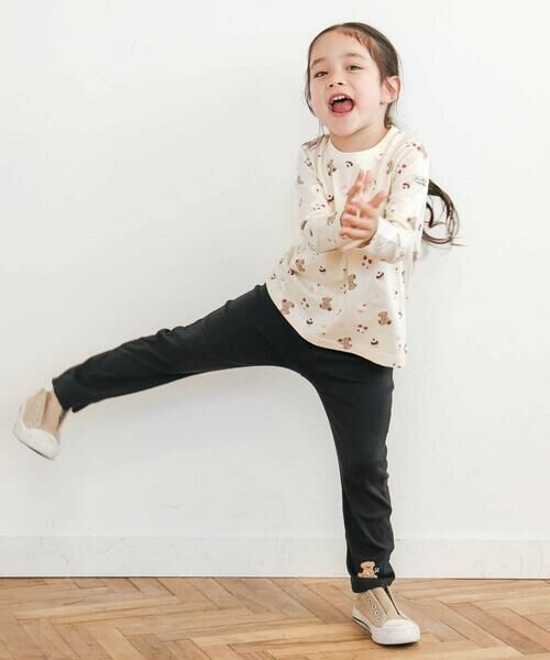 SLAP SLIP / スラップ スリップ チノ・ワークパンツ | 【スララク/防汚加工/オーガニックコットン】前後フリーで時短！パパパッと穿ける9分丈前向きパンツ(80~120cm) | 詳細4