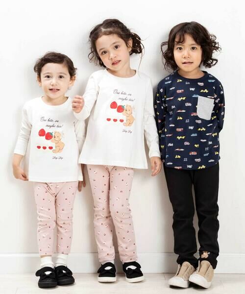 SLAP SLIP / スラップ スリップ チノ・ワークパンツ | 【スララク/防汚加工/オーガニックコットン】前後フリーで時短！パパパッと穿ける9分丈前向きパンツ(80~120cm) | 詳細7