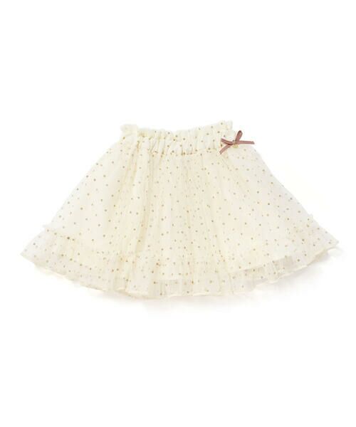 SLAP SLIP / スラップ スリップ ミニ・ひざ丈スカート | ウエストリボンキラキララメチュールスカート(90~130cm) | 詳細3