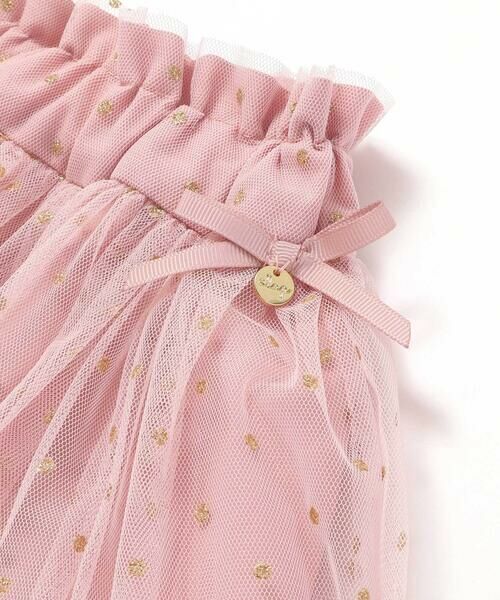 SLAP SLIP / スラップ スリップ ミニ・ひざ丈スカート | ウエストリボンキラキララメチュールスカート(90~130cm) | 詳細14