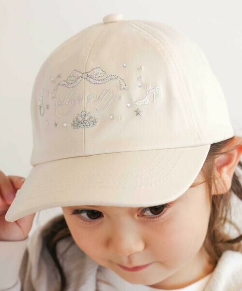 SLAP SLIP / スラップ スリップ キャップ | 後ろリボンフェミニンモチーフ刺しゅうキャップ(52~54cm) | 詳細2