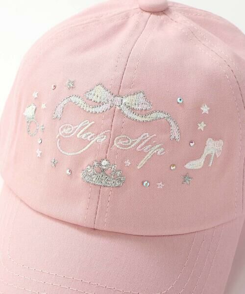 SLAP SLIP / スラップ スリップ キャップ | 後ろリボンフェミニンモチーフ刺しゅうキャップ(52~54cm) | 詳細7