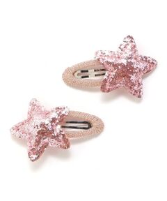 SLAP SLIP / スラップ スリップ ヘアピン | リボンキラキラスターハートモチーフパッチンピンセット