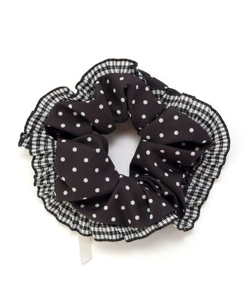 SLAP SLIP / スラップ スリップ ヘアゴム・シュシュ | チェックドットリボンフリルシュシュ | 詳細5