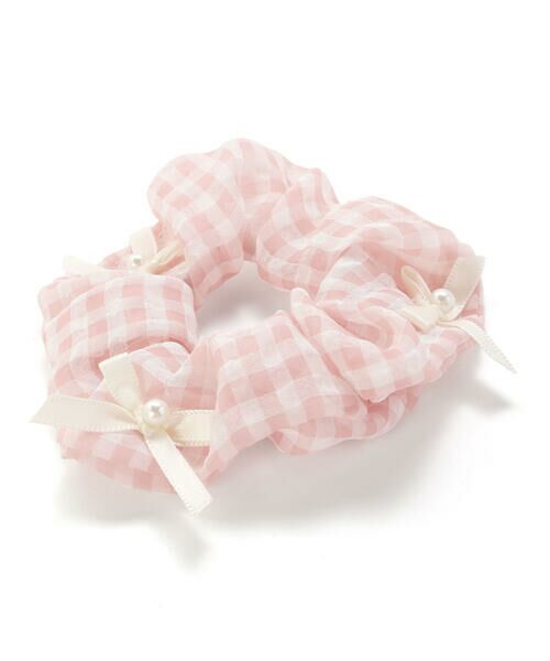 SLAP SLIP / スラップ スリップ ヘアゴム・シュシュ | チェックドットリボンフリルシュシュ | 詳細13