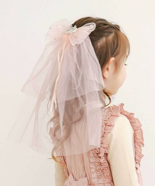 SLAP SLIP / スラップ スリップ カチューシャ・カチューム・その他 | クラウン雪の結晶ふんわりチュールヘアピン | 詳細1