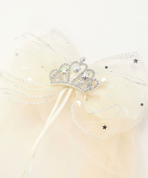 SLAP SLIP / スラップ スリップ カチューシャ・カチューム・その他 | クラウン雪の結晶ふんわりチュールヘアピン | 詳細16