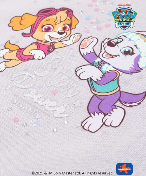 SLAP SLIP / スラップ スリップ Tシャツ | 【パウ・パトロール×SLAPSLIP】プリントキラキラプリント袖フリルトップス(90~130cm) | 詳細5