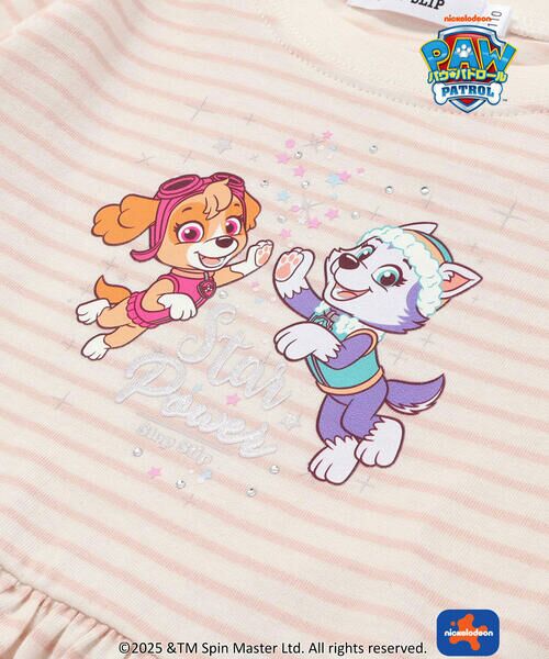 SLAP SLIP / スラップ スリップ Tシャツ | 【パウ・パトロール×SLAPSLIP】プリントキラキラプリント袖フリルトップス(90~130cm) | 詳細15