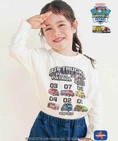 SLAP SLIP / スラップ スリップ Tシャツ | 【パウ・パトロール×SLAPSLIP】ビッグトラックプリントTシャツ(90~130cm)