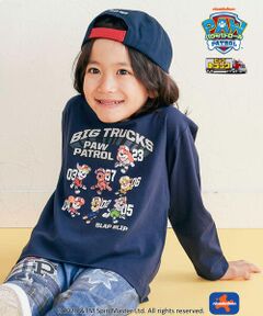 SLAP SLIP / スラップ スリップ Tシャツ | 【パウ・パトロール×SLAPSLIP】ビッグトラックプリントTシャツ(90~130cm)