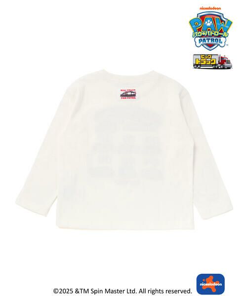 SLAP SLIP / スラップ スリップ Tシャツ | 【パウ・パトロール×SLAPSLIP】ビッグトラックプリントTシャツ(90~130cm) | 詳細3