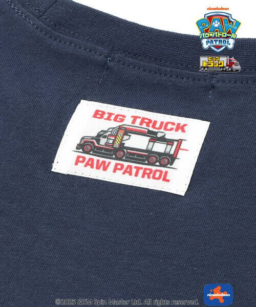 SLAP SLIP / スラップ スリップ Tシャツ | 【パウ・パトロール×SLAPSLIP】ビッグトラックプリントTシャツ(90~130cm) | 詳細10