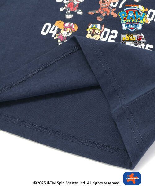 SLAP SLIP / スラップ スリップ Tシャツ | 【パウ・パトロール×SLAPSLIP】ビッグトラックプリントTシャツ(90~130cm) | 詳細12