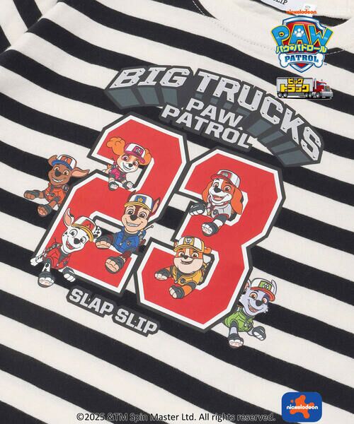 SLAP SLIP / スラップ スリップ Tシャツ | 【パウ・パトロール×SLAPSLIP】ビッグトラックプリントTシャツ(90~130cm) | 詳細17