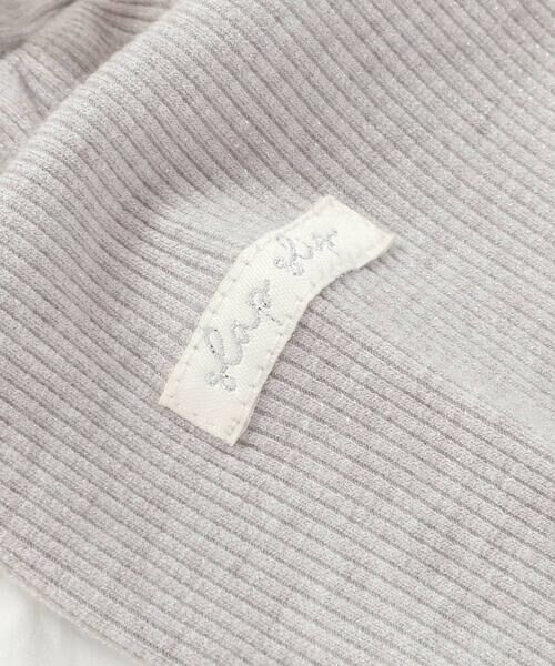 SLAP SLIP / スラップ スリップ Tシャツ | 花柄刺しゅうオーガンジービスチェドッキングTシャツ(80~130cm) | 詳細16