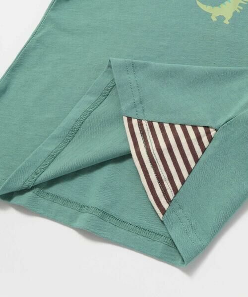 SLAP SLIP / スラップ スリップ Tシャツ | はたらくくるま恐竜ロケットプリントポケット付き長袖Tシャツ(80~130cm) | 詳細18