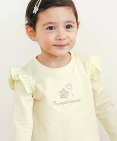 SLAP SLIP / スラップ スリップ Tシャツ | 【スララク/防汚加工/オーガニックコットン】ときめき女の子長袖Tシャツ(80~130cm)