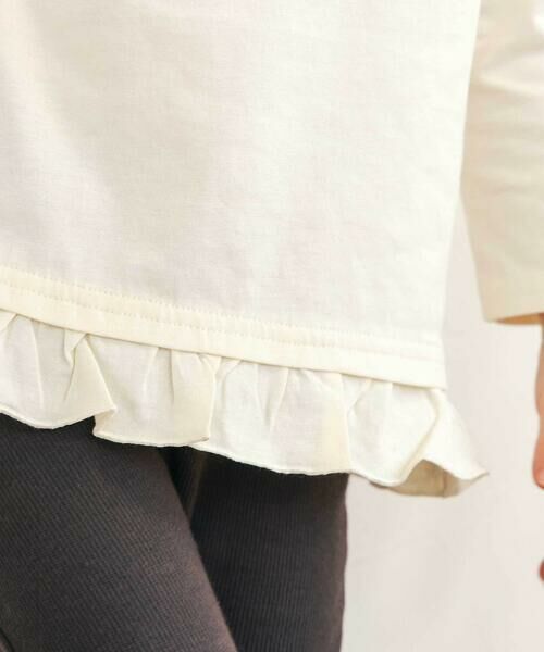 SLAP SLIP / スラップ スリップ Tシャツ | 【スララク/防汚加工/オーガニックコットン】ときめき女の子長袖Tシャツ(80~130cm) | 詳細3