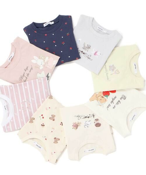 SLAP SLIP / スラップ スリップ Tシャツ | 【スララク/防汚加工/オーガニックコットン】ときめき女の子長袖Tシャツ(80~130cm) | 詳細4