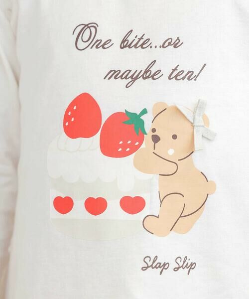 SLAP SLIP / スラップ スリップ Tシャツ | 【スララク/防汚加工/オーガニックコットン】ときめき女の子長袖Tシャツ(80~130cm) | 詳細12