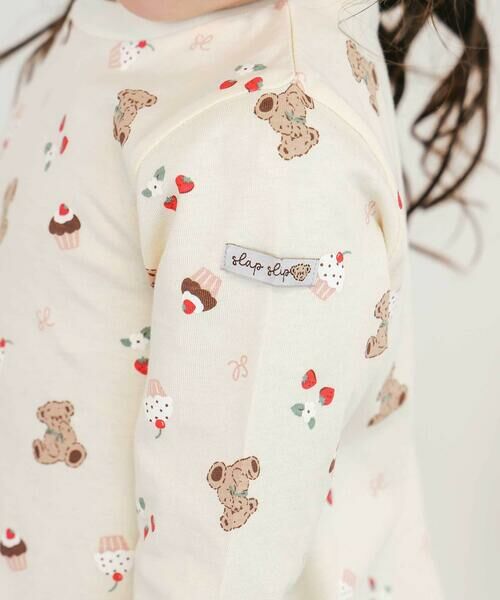 SLAP SLIP / スラップ スリップ Tシャツ | 【スララク/防汚加工/オーガニックコットン】ときめき女の子長袖Tシャツ(80~130cm) | 詳細18