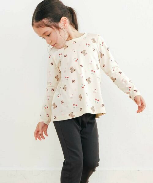 SLAP SLIP / スラップ スリップ Tシャツ | 【スララク/防汚加工/オーガニックコットン】ときめき女の子長袖Tシャツ(80~130cm) | 詳細16