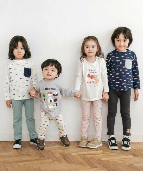 SLAP SLIP / スラップ スリップ Tシャツ | 【スララク/防汚加工/オーガニックコットン】わくわく男の子長袖Tシャツ(80~130cm) | 詳細13