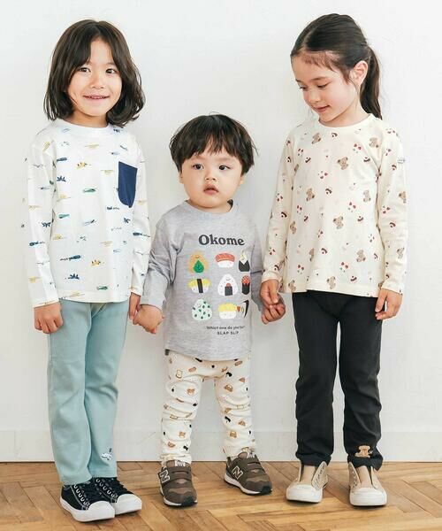 SLAP SLIP / スラップ スリップ Tシャツ | 【スララク/防汚加工/オーガニックコットン】わくわく男の子長袖Tシャツ(80~130cm) | 詳細15