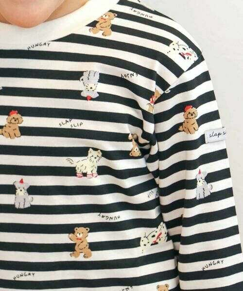 SLAP SLIP / スラップ スリップ Tシャツ | 【スララク/防汚加工/オーガニックコットン】わくわく男の子長袖Tシャツ(80~130cm) | 詳細20